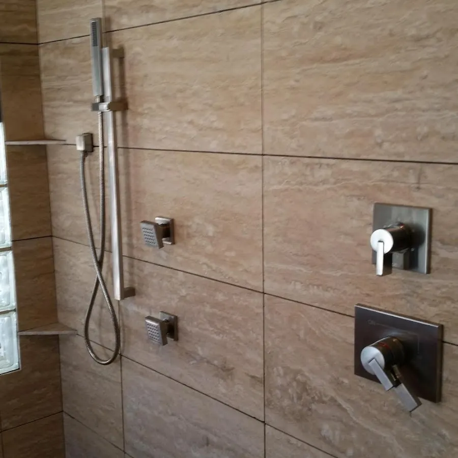 Shower fixture installation for Gas Line Repair in Albion